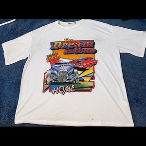 White graphic boyfriend Tee from SHEIN